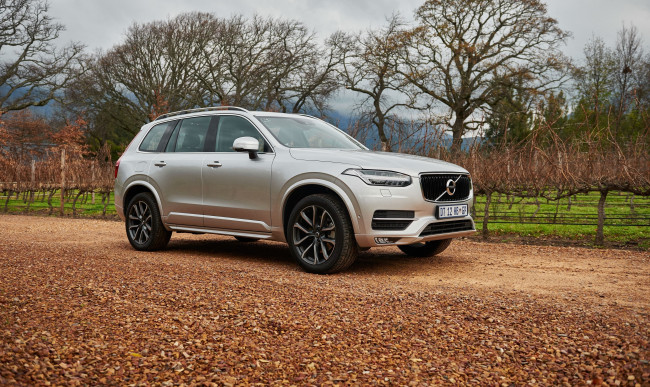 Обои картинки фото автомобили, volvo, 2015г, za-spec, momentum, xc90, t6