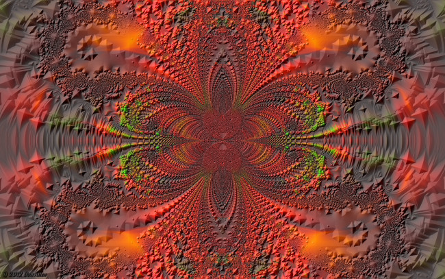 Обои картинки фото 3д графика, фракталы , fractal, узор, фон, цвета