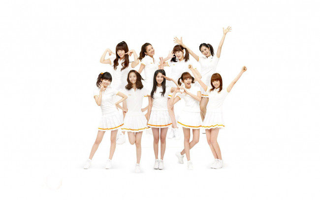 Обои картинки фото музыка, girls generation , snsd, white, girls, kpop, gee, music, asian, sexy, korean, beauty