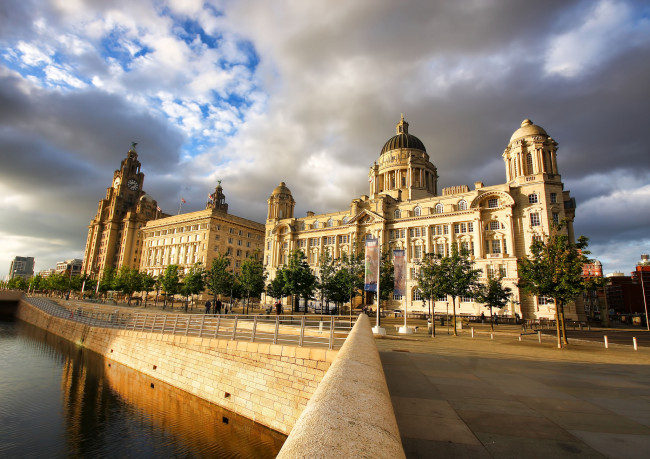 Обои картинки фото города, - дворцы,  замки,  крепости, дворец, набережная