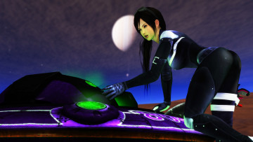 Картинка 3д+графика фантазия+ fantasy фон девушка взгляд