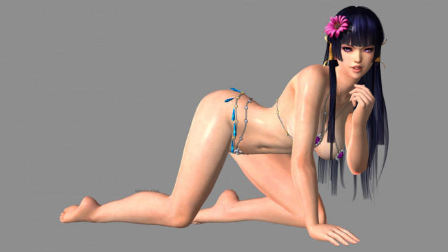 Обои картинки фото 3д графика, аниме , anime, девушка, взгляд, фон