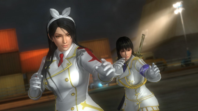 Обои картинки фото 3д графика, аниме , anime, девушки, поза, фон, взгляд