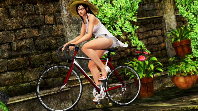 Обои картинки фото 3д графика, аниме , anime, фон, взгляд, девушка