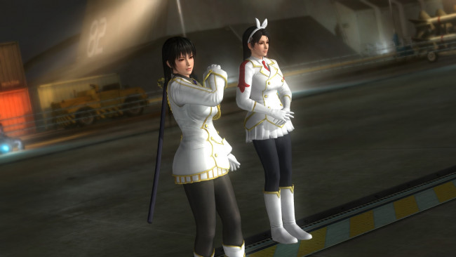 Обои картинки фото 3д графика, аниме , anime, поза, фон, взгляд, девушки