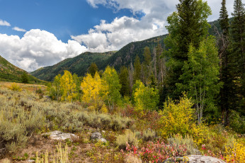 Картинка природа горы простор