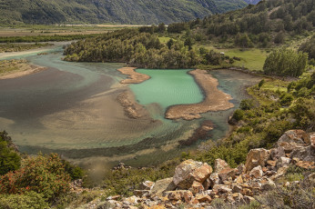 Картинка природа реки озера река лес