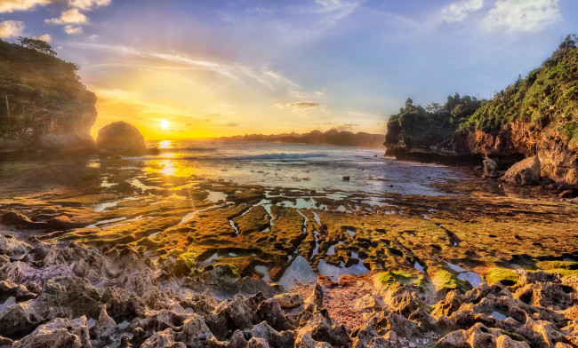 Обои картинки фото природа, восходы, закаты, рассвет