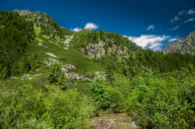 Обои картинки фото природа, горы, простор