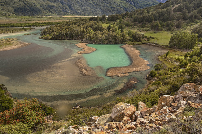 Обои картинки фото природа, реки, озера, река, лес