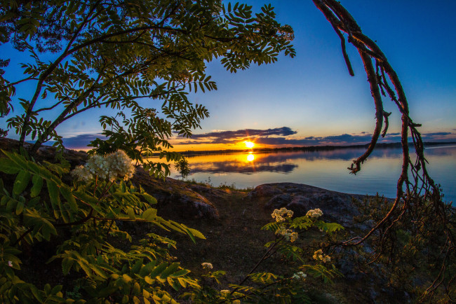 Обои картинки фото природа, восходы, закаты, рассвет