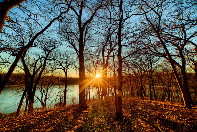 Обои картинки фото природа, восходы, закаты, рассвет