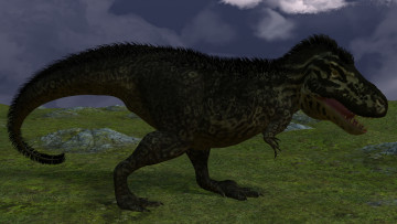 Картинка 3д+графика животные+ animals динозавр