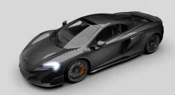 Картинка автомобили mclaren серый карбон