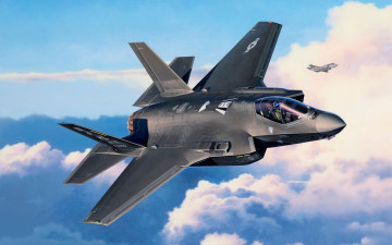 Картинка lockheed+martin+f-35+lightning+ii авиация боевые+самолёты lockheed martin f35 lightning ii f35a американский истребитель военный самолет ввс сша бомбардировщик usaf