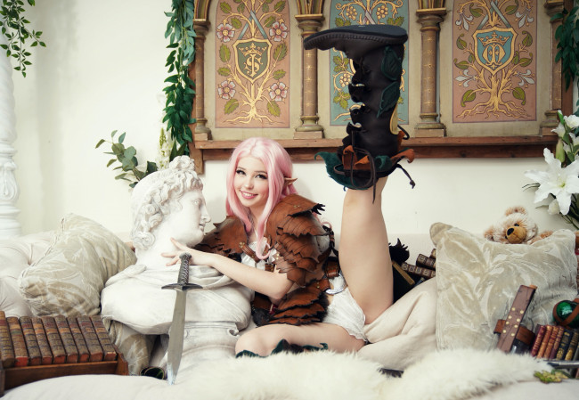 Обои картинки фото девушки, belle delphine, belle, delphine