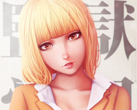 Обои картинки фото аниме, prison school, prison, school