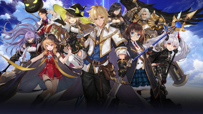 Обои картинки фото аниме, circle re grand open, circle, re, grand, open