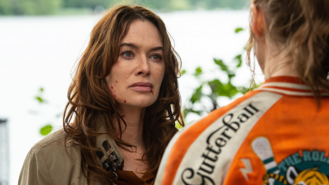 Обои картинки фото кино фильмы, gunpowder milkshake, женщины, разговор