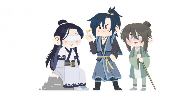 Обои картинки фото сюэ ян и сяо синчень, аниме, mo dao zu shi, the, untamed, неукротимый, повелитель, чэньцин, мосян, тунсю, mo, dao, zu, shi, магистр, дьявольского, культа