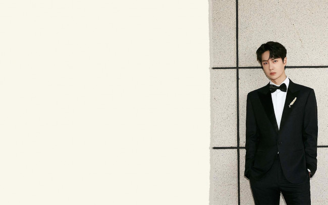 Обои картинки фото мужчины, wang yi bo, актер, певец, костюм