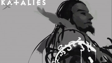 Картинка фэнтези _ghost+blade+ +призрачный+клинок профиль борода