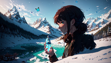 Картинка аниме магия +колдовство +halloween нейросети графика нейроарт ai art нейронные сети рисунки нейро искусство