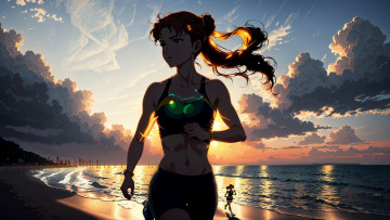 Картинка аниме пейзажи +природа нейросети графика нейроарт ai art нейронные сети рисунки нейро искусство