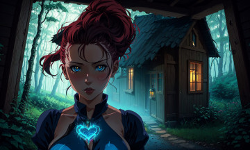 Картинка аниме город +улицы +интерьер +здания нейросети графика нейроарт ai art нейронные сети рисунки нейро искусство