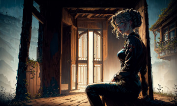 Картинка аниме город +улицы +интерьер +здания нейросети графика нейроарт ai art нейронные сети рисунки нейро искусство