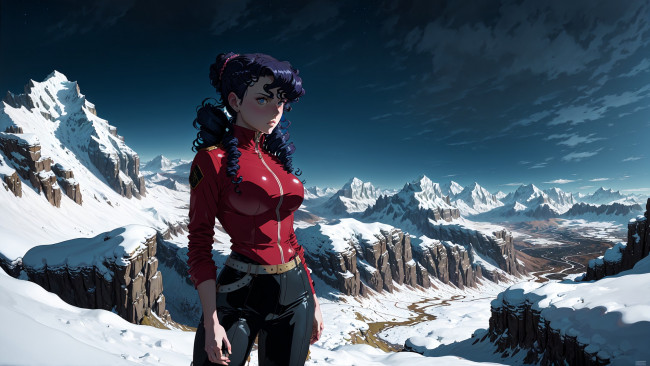 Обои картинки фото аниме, пейзажи,  природа, нейросети, графика, нейроарт, ai, art, нейронные, сети, рисунки, нейро, искусство