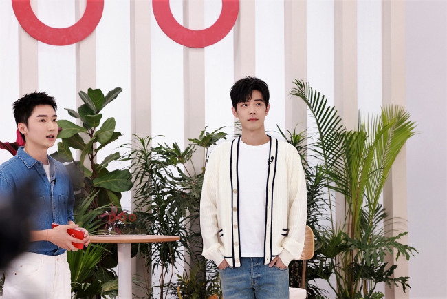 Обои картинки фото разное, знаменитости, сяо, чжань, растения