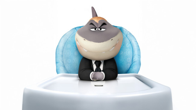 Обои картинки фото 3д графика, мультфильмы,  кино,  видео игры, the, baby, shark