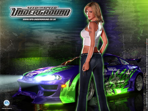 Обои картинки фото nfs, underground, видео, игры, need, for, speed