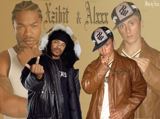 Обои картинки фото xzibit, and, alxxx, мужчины