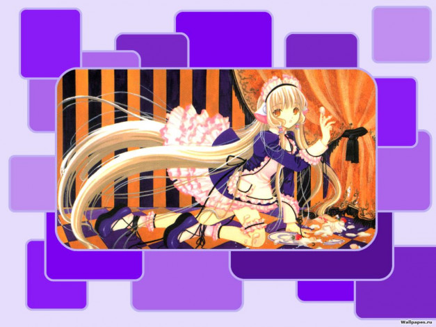 Обои картинки фото аниме, chobits