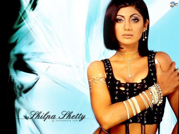 Обои картинки фото Shilpa Shetty, девушки