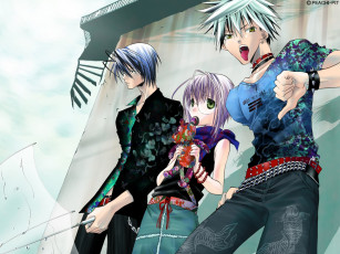 Картинка аниме zombie loan