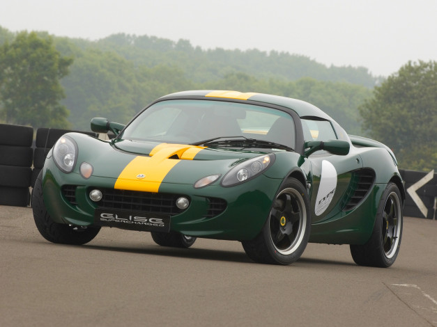 Обои картинки фото 2008, lotus, clark, type, 25, elise, sc, limited, edition, автомобили