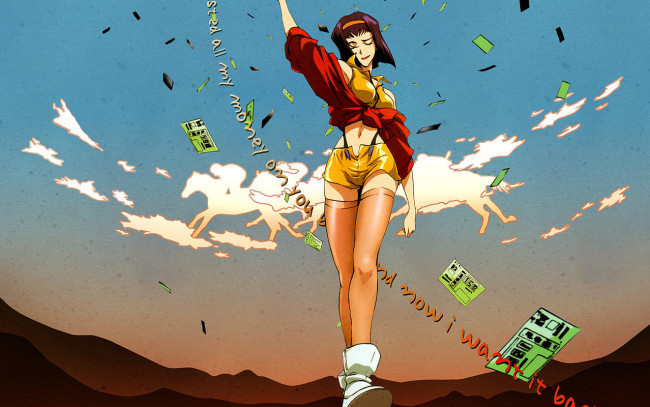 Обои картинки фото аниме, cowboy, bebop