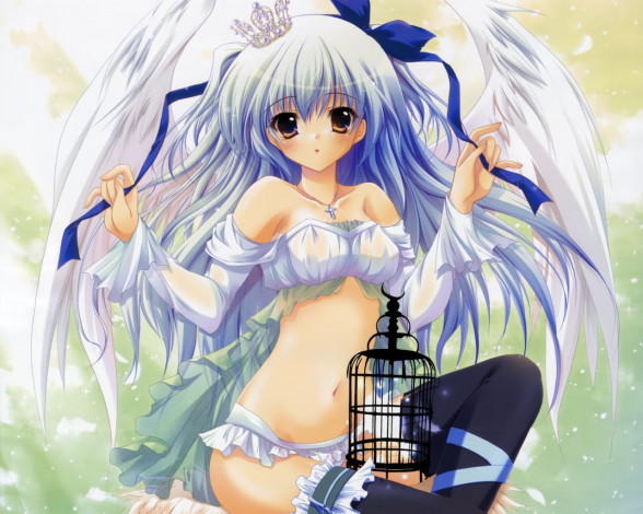 Обои картинки фото аниме, angels, demons