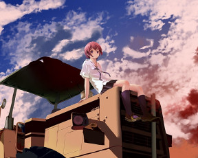 Картинка аниме shangri la