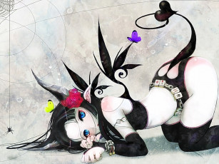 Картинка аниме angels demons