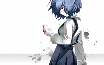 Картинка аниме evangelion