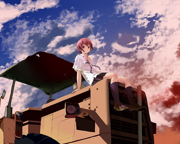 Обои картинки фото аниме, shangri, la