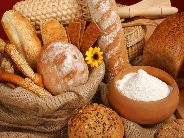 Обои картинки фото еда, хлеб, выпечка