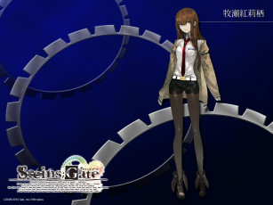 Картинка аниме steins gate девушка