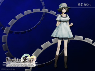 Картинка аниме steins gate девушка