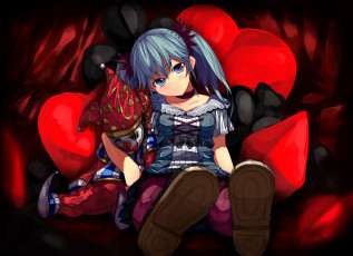 Картинка аниме vocaloid hatsune miku