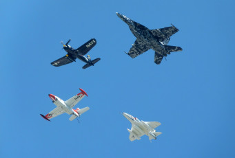 обоя авиация, разные, вместе, самолёты, полёт